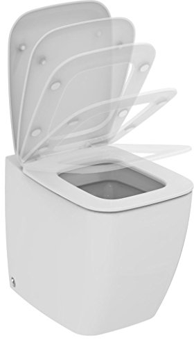 Ideal Standard T661101 Copriwater originale Slim dedicato Serie 21, chiusura rallentata, bianco