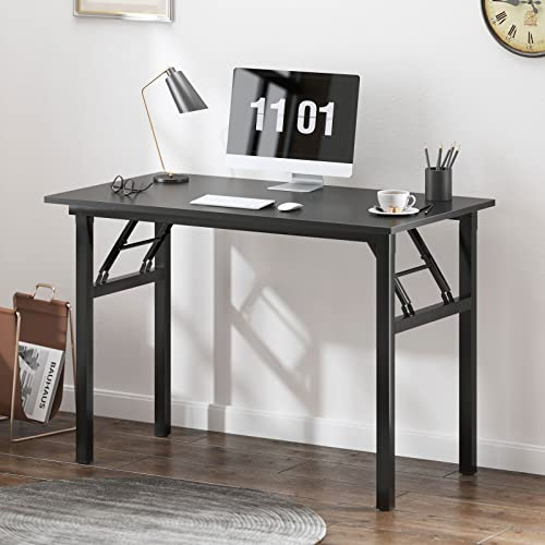 SogesHome Klapptisch Computertisch 100 x 60 x 75 cm PC Tisch Schreibtisch Bürotisch Büroarbeitsplatz für Home Office Verwendung Schreibtisch Esstisch Konferenztisch
