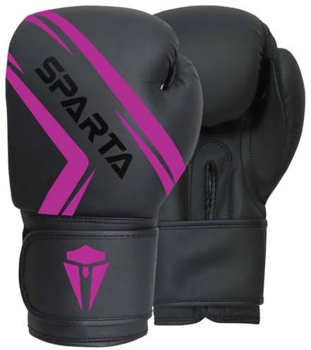 Boxing Gloves for Training, Muay Thai, Sparring, Kickboxing, Fighting, Focus Pads, Punch Bag Mitts, Martial Arts, Workout Gloves, | 6oz, 8oz, 10oz, 12oz, 14oz, 16oz | Men & Women (Purple, 8oz)