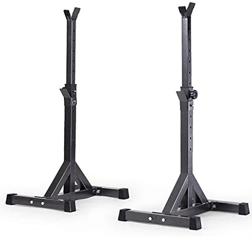 Squat rack Kniebeugenständer Multifunktionsregal Herren Fitness Langhantel Rack Bankdrücken Einstellbare Halterung Home Indoor-Fitnessstudio Krafttrainingsgestell Regale
