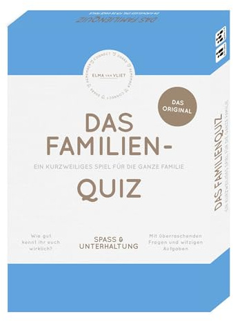 Erzähl mal! Das Familienquiz: Das Original. | Fragespiel für die ganze Familie, für 3-8 Spieler | Unterhaltsames Quizspiel für Familienfeiern (Elma van Vliet Quizze & Fragespiele)