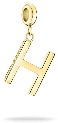 LIEBESKIND BERLIN Charms Collection Charms-Anhänger aus Edelstahl in Gold – Personalisiere Dein Schmuckstück - Geschenkidee