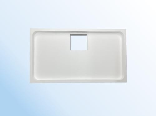 Generisch Universal Duschwannenträger Wannenträger Styroporträger für Duschwanne verschiedene Größen, superflach/Höhe Träger 14 cm (120 x 80cm)