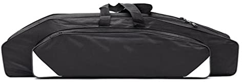 Multifunktionale Angeltasche Angelrute Angelgerät mit Angelrutentasche Angelrucksack Angelgerät Bar Aufbewahrung (Schwarz 80 * 14 * 20 cm)