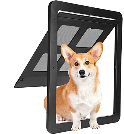 OPPWONG Porta per Cani per Porta Scorrevole in Vetro, Porta per Cani per Zanzariera Doo Porta per Cagnolini Zanzariera per Gatti Portico Porta per Cani Portiera per Gatti Adulti Inserto
