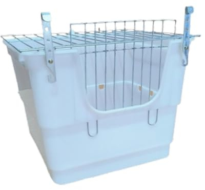MFMEXUL Kaninchenstall mit Haken, Kaninchen Wurfbox, Kaninchenkäfig für