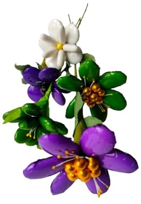 Bouquet vert violet dragées chocolat | Idée cadeau | Confiserie & Chocolat | France