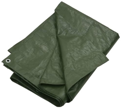 Generico Telone 180 g/m² 8x10 m Verde HDPE,Articoli di ferramenta,Accessori ferramenta,Teloni di plastica-151543