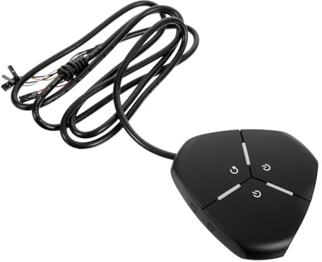 TEMPNAP Interruptor de Alimentación PC Cable, Botón para Fuente de Alimentación de Computadora en Hoteles y Oficinas