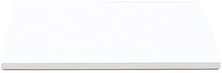 Piatto SottoTorta rigido vassoio RETTANGOLARE - CAKE BOARD BIANCO 40x50 cm - H 1,2cm- ideale per trasportare e portare torte decorate con il cake design o sculture in pasta di zucchero (40x50cm)