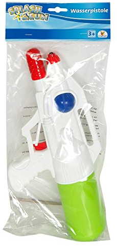 VEDES Großhandel 0076504725 Splash & Fun Wasserpistole mit Pumpfunktion, 33 cm