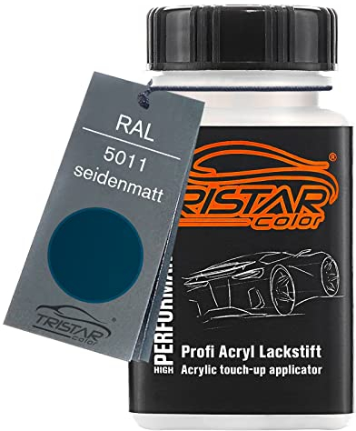 RAL 5011 Stahlblau seidenmatt Lackstift 50 ml schnelltrocknend