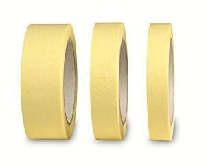 Agendepoint.it - Nastro Adesivo In Carta Carrozzieri Imbianchini Mascheratura Kit 3 Pezzi 19 + 25 + 50 Mm