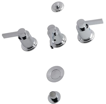 Kingston Brass KB6321NDL NuvoFusion Bidet Faucet, Polished Chrome