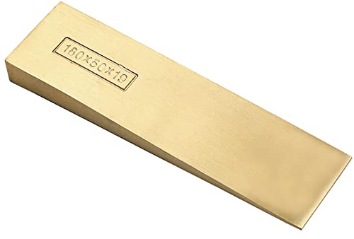WEDO Cuña de Brida,Sin Chispas,13x25x150mm(1/2x1x6),Cuña de Seguridad,Herramienta de Soldadura de Brida,Bronce de Aluminio,Resistente a la Corrosión,Estándar DIN