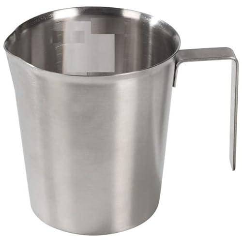 OISE ART STORE Trade Shop - Bricco Bollilatte Bolli Latte Lattiera caffè Caraffa 750 Acciaio Inox Pentolino