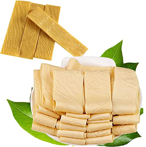 Tofu Skin Sheets 8.4 oz/240g (120gx2 Pack) | Asian Oil Bean Skin, Hot Pot Ingredients, Dry Fried Soybean, Vegetarian Food, For Stir Fry, Hot Pot, Cold Dishes