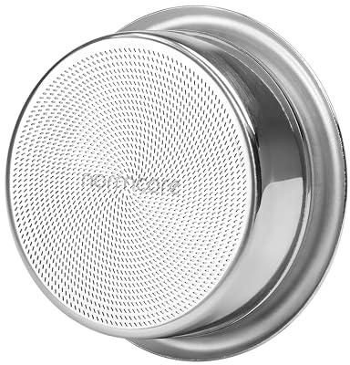 Normcore 58mm Precision High Extraction Filter Basket, 20g Portafilter Basket Coffee Filter, Comes with a 58.5mm Puck Screen, Espresso Paper Filters, 20 Gram
