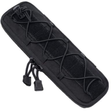 HOUSON Sac à couteaux tactique, étui à couteaux Molle, étui à couteaux de chasse, étui de voyage noir