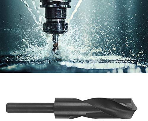 Metallbohrer für Stahl, Bohrer für Gehärteten Stahl 4241 Schnellarbeitsstahlbohrer 1/2 Gerader Schaft HSS-Spiralbohrer 25 Mm