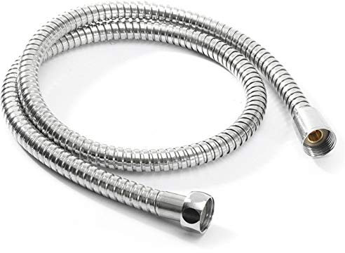 EOTRERANQ Pipe Fittings Accessories Plumbing Hoses Stainless Steel Shower Hose Handheld Shower Head Hose Lightweight Flexible for Bathroom 1.2M/2M/1.5M Shower Head Hose Hose(1.5m)