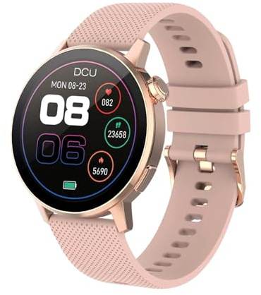 DCU TECNOLOGIC GEOTRACK S Amoled Display GPS Smartwatch | Altimetro, Barometro e Bussola Integrati | Oltre 130 Modalità Sportive | Chiamate tramite Bluetooth | Compatibile con Android/iOS