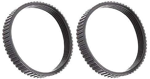 Cinghia di trasmissione in gomma larga 9,6 mm per pialla elettrica Makita 1900B, 225007-7, N1923B, KP0800, KP0810C, 2 pezzi