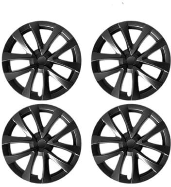Felgenabdeckung Für Tesla Für Modell 3 2017-2023 4PCS Radkappen Design Volle Felgenabdeckung 18 Zoll Radkappe Ersatzzubehör