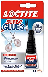 Henkel 41666 Loctite Klebstoff, schnell Präzision, Endstück, feine Collagen, präzise Farben, 5 g Flasche