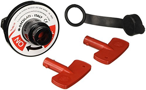 Osculati 14.385.10 MKII Batteriehauptschalter für Boote Heavy Duty