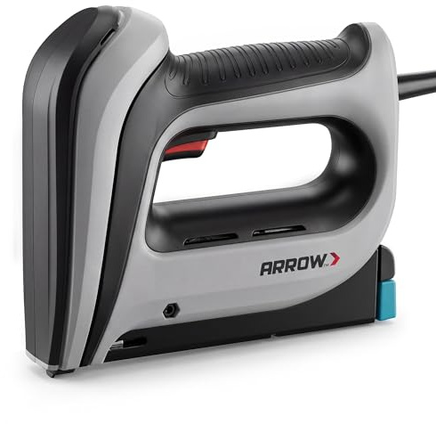 Arrow Fastener T50ACD Corded Electric Staple Gun | Corded Staple Gun for Upholstery, Furniture, Office, Decorating, Fits 1/4, 5/16, 3/8, or 1/2 Staples