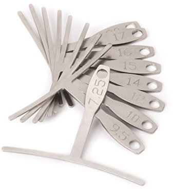 Galgas de Radios Bajo Cuerdas StewMac, Set de 9