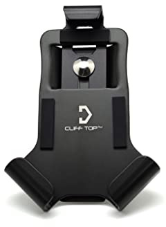 Cliff Top Universal Motorrad Handyhalter mit 1-Zoll-Kugel (Aluminium, 157g)