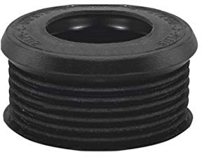 STEDO -100229- EURO Gummiverbinder, schwarz, für Spülrohr, Ø 55/38