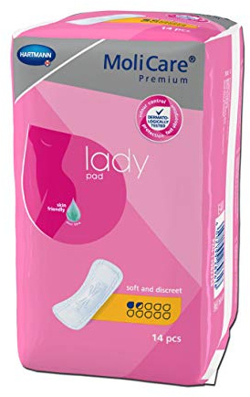 Molicare Premium lady pad 1,5 Tropfen - Inkontinenzeinlagen bei Harninkontinenz und Blasenschwäche (336 Stück)