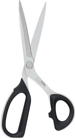 ROBUSO KAI Schneiderschere | Schlankes Modell | Stoffschere | High-Tech Schere aus Japan | 25 cm - 9,5 | Edelstahl Rostfrei | Vollgummierte Griffe