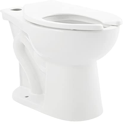 Sirène Floor-Mounted Comfort Height Commercial Elongated Top Flush Spud Flushometer Toilet Bowl