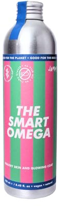 JAMPY The Smart Omega - Omega3 Vegano Senza Ritorno di Gusto e Odore di Pesce - Integratore per Pelle, Pelo, Prurito. Base di Microalghe e Ribes. Antiossidante, Ipoallergenico. PLASTIC-FREE Pack.