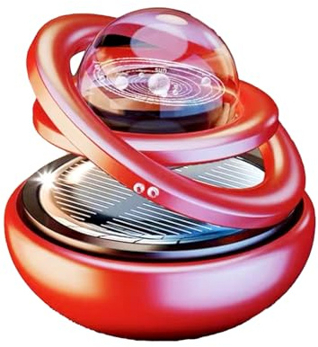 Diffuseur de voiture portable pour la purification de l'air, décoration de tableau de bord voiture, mini ornements d'aromathérapie solaire rotatifs portables, gadgets de voiture parfaits