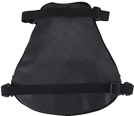 AYKANING Motorrad Sitzkissen,Gel Sitzkissen Motorrad Motorradkissen Antragsteller Bell Kawasaki Anti-Ride-Paket Stoßdämpfung 3D Aufblasbarer Sitzkissen(Size:XL)