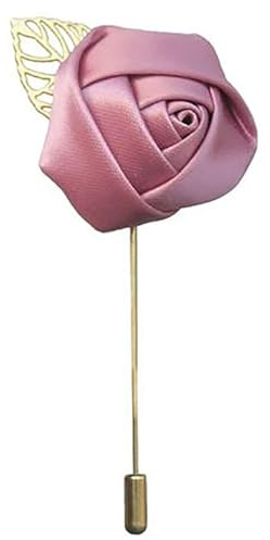 Handgelenk-Ansteckblume, Boutonniere, Handgelenk-Blume, Bräutigam-Ansteckblume, 1 Stück, Herren-Ansteckblume, Bräutigam-Anstecker, Ansteckblume, Brosche, künstliche Seidenblume