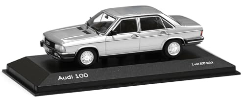 Audi A5-5788 Modellauto Miniatur, Modell 100 C2, Maßstab 1:43, Silber
