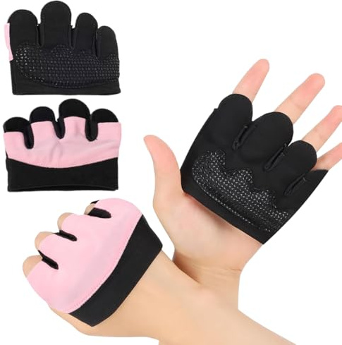 Guanti Palestra Antiscivolo Guanti da Fitness Traspiranti, Guanti da Fitness Antiscivolo per Allenamento, Guanti Palestra Uomo e Donna, per Allenamento, Sollevamento Pesi, Ciclismo, Gym