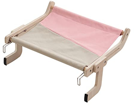 Percha montada en cama humana, bonita hamaca suave para ventana, ahorro de espacio, montada en ventana para alféizar de ventana