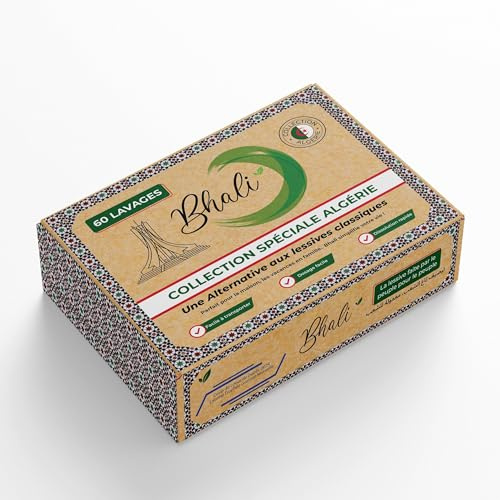 Collection Spéciale Saveur Méditerannée Feuille de lessive Algérienne – 60 lavages | Facile à transporter | 1 feuille = 1 lavage | Lessive economique