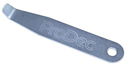 Abridor universal de latas de pintura ProDec Para abrir rápida y fácilmente todas las latas de pintura de metal y plástico, construcción robusta de acero, compatible con latas de todos los tamaños