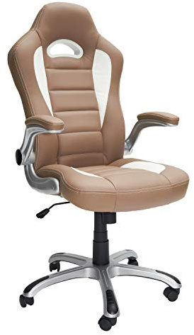 Techni Mobili Sport Race Executive Chair, Camel