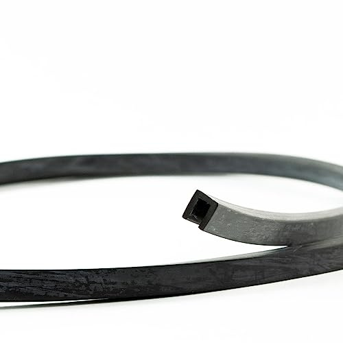 EUTRAS [5m Fassungsprofil FP3006 Gummidichtung 4,0mm – schützt und dichtet zuverlässig ab – für Bleche, Glas und Bauelemente – TOP deutsche Industriequalität Made in EU