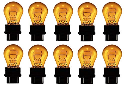 3157A (Amber) Bulb Auto Bulb Automotive Bulb - Pack of 10