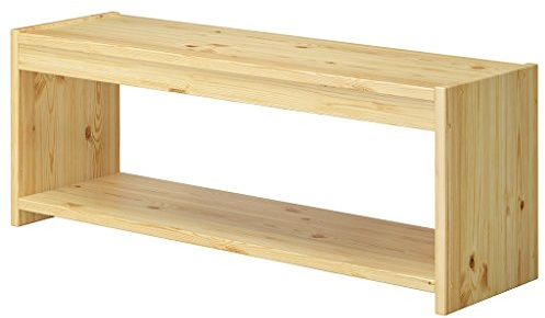 Sitzbank Küchenbank Schuhbank Kiefer massiv Holzbank 120x45x35 90.71-40